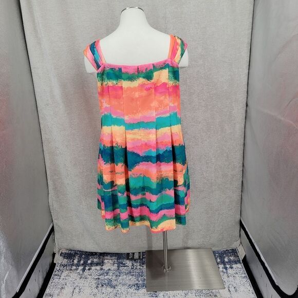 Vince Camuto Square Neck Cap Sleeve Fit and Flare Dress Women's Plus Size 24W - Picture 9 of 13